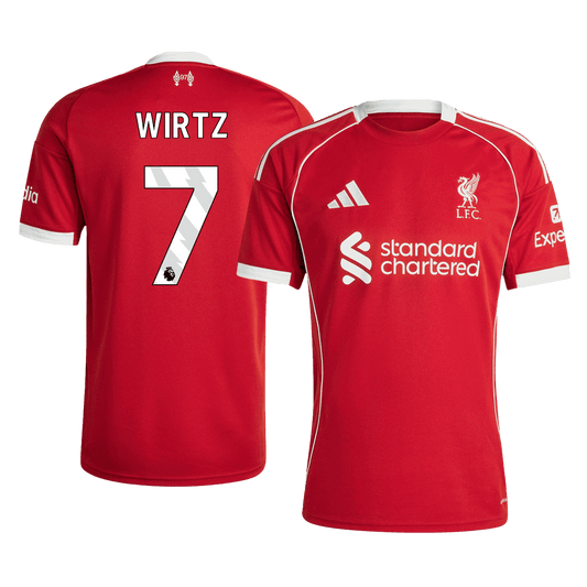 Domácí Fotbalový Dres Liverpool WIRTZ #7