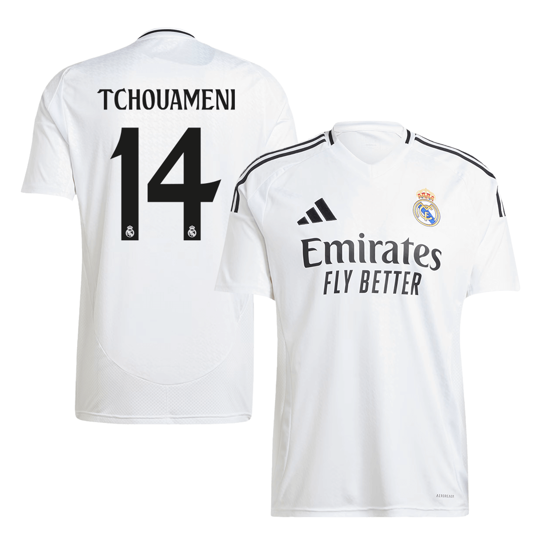 Domácí Fotbalový Dres Real Madrid 24/25 TCHOUAMENI #14