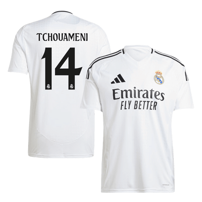Domácí Fotbalový Dres Real Madrid 24/25 TCHOUAMENI #14
