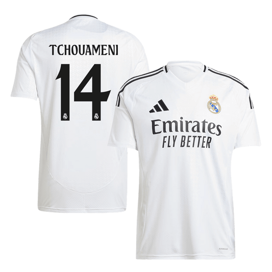 Domácí Fotbalový Dres Real Madrid 24/25 TCHOUAMENI #14