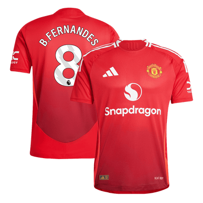 Domácí Fotbalový Dres Manchester United 24/25 Authentic B.FERNANDES #8