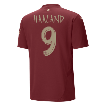 Třetí Fotbalový Dres Manchester City 24/25 HAALAND #9 UCL