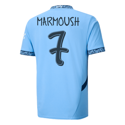 Domácí Fotbalový Dres Manchester City 24/25 MARMOUSH #7 UCL