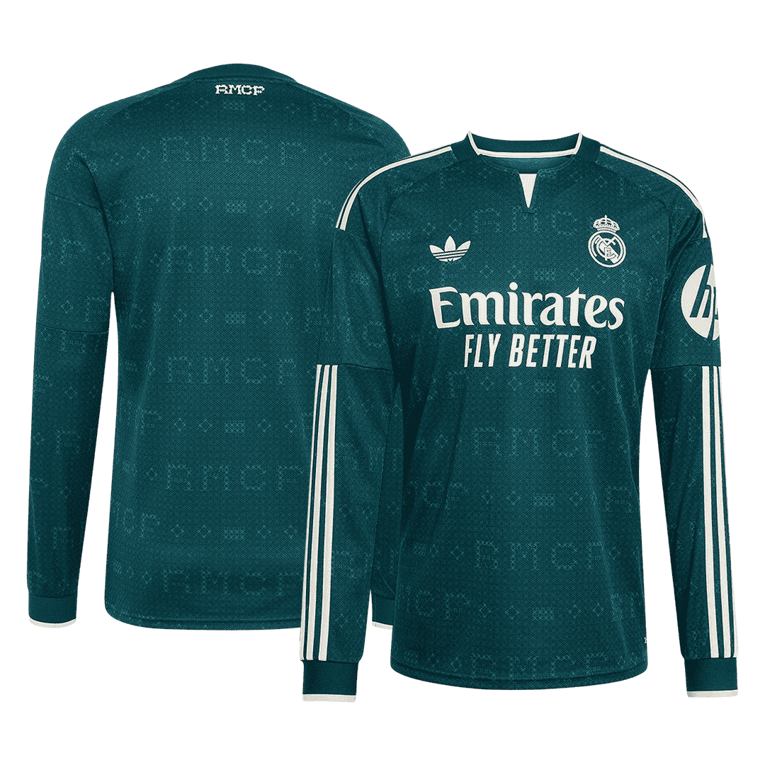 Real Madrid venkovní fotbalový dres 2026/27 dlouhý rukáv