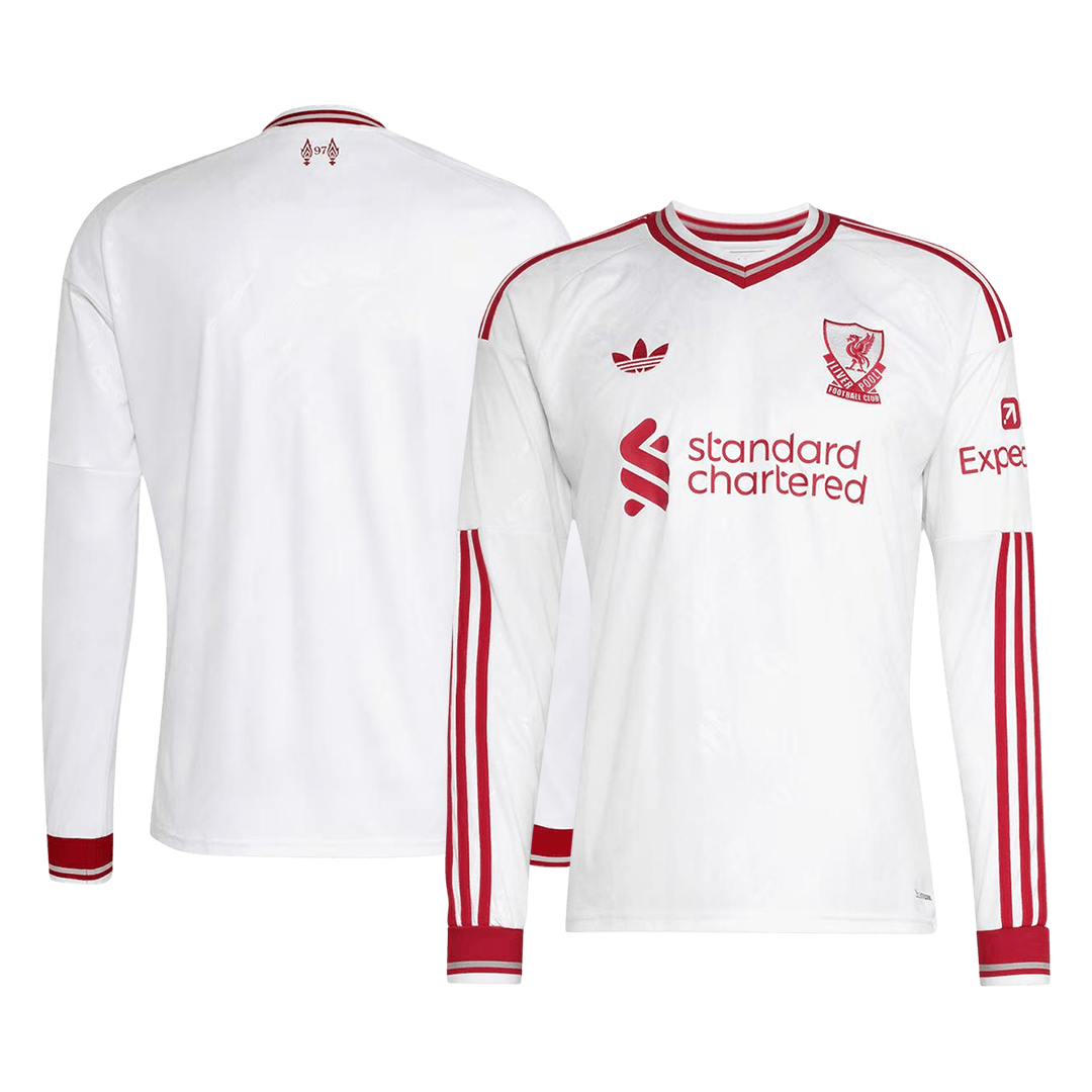 Liverpool venkovní fotbalový dres 2026/27 dlouhý rukáv