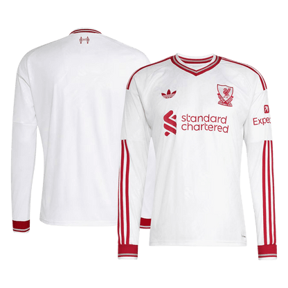 Liverpool venkovní fotbalový dres 2026/27 dlouhý rukáv