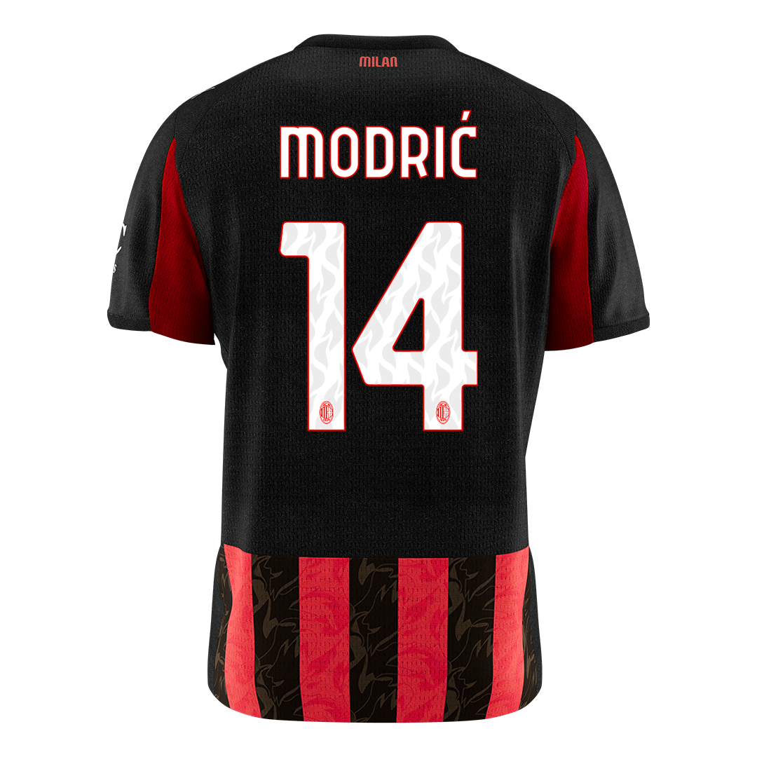 AC Milán domácí fotbalový dres 2025/26 MODRIĆ #14