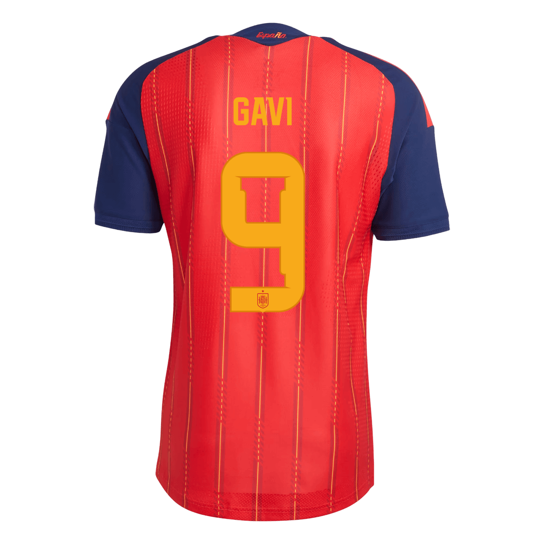 Španělsko domácí dres MS 2026 hráčská verze GAVI	 #9