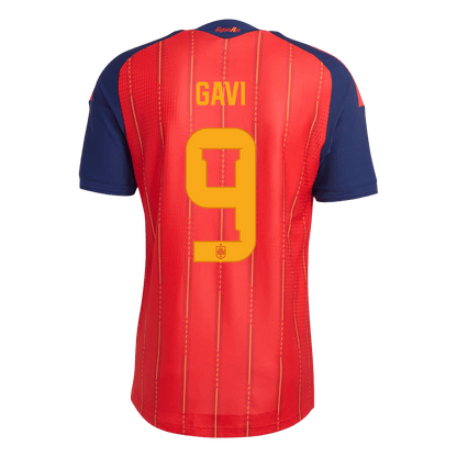 Španělsko domácí dres MS 2026 hráčská verze GAVI	 #9