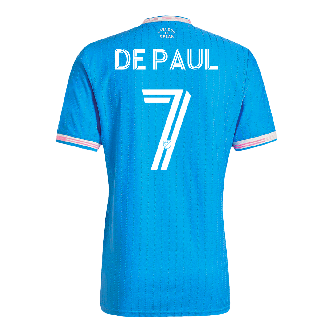 Třetí Fotbalový Dres Inter Miami CF 2025 Authentic DE PAUL #7