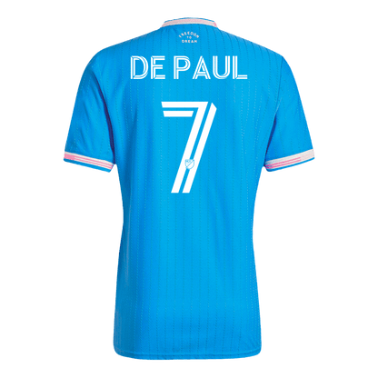Třetí Fotbalový Dres Inter Miami CF 2025 Authentic DE PAUL #7