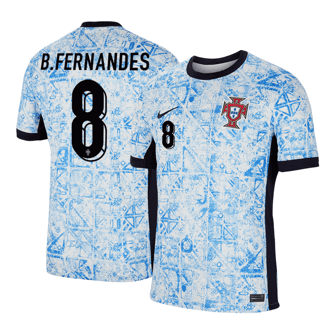 Venkovní Fotbalový Dres Portugal 2024 B.FERNANDES #8