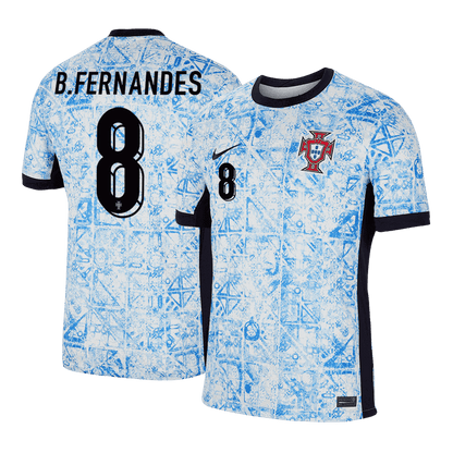 Venkovní Fotbalový Dres Portugal 2024 B.FERNANDES #8