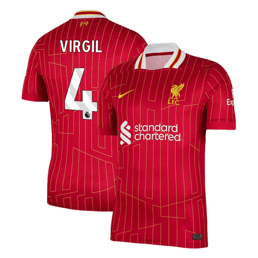 Domácí Fotbalový Dres Liverpool 24/25 VIRGIL #4