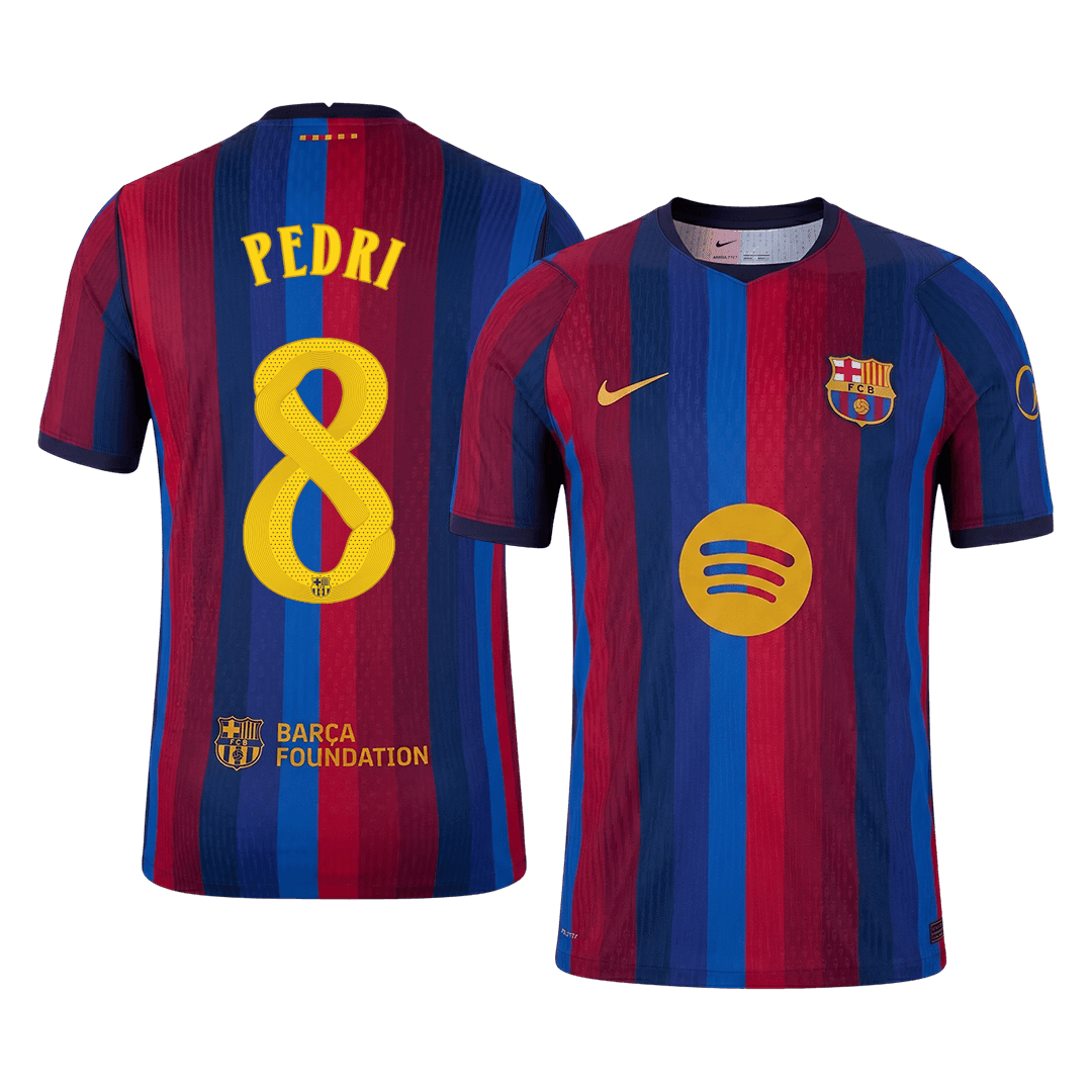 Barcelona domácí dres 2026/27 hráčská verze PEDRI #8 UCL