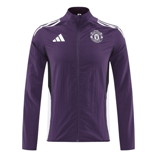 Manchester United větrovka 2025/26 fialová