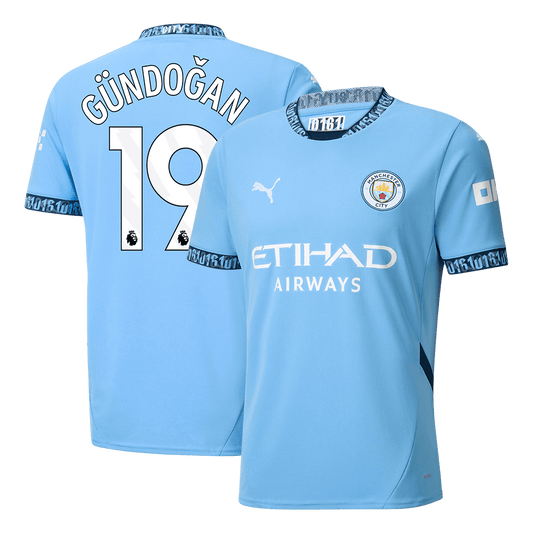 Domácí Fotbalový Dres Manchester City 24/25 GÜNDOĞAN #19