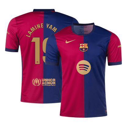 Domácí Fotbalový Dres Barcelona 24/25 LAMINE YAMAL #19