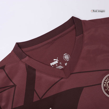 Třetí Fotbalový Dres Manchester City 24/25 HAALAND #9 UCL