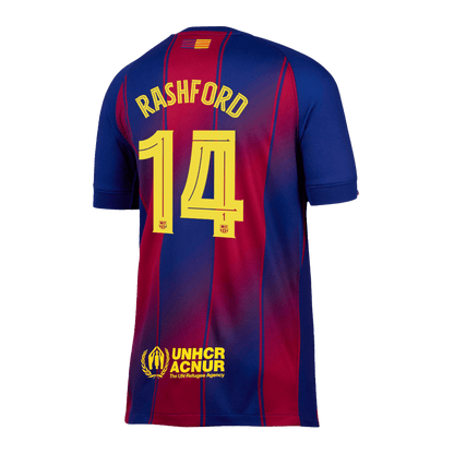 Domácí Fotbalový Dres Barcelona 25/26 RASHFORD #14 UCL