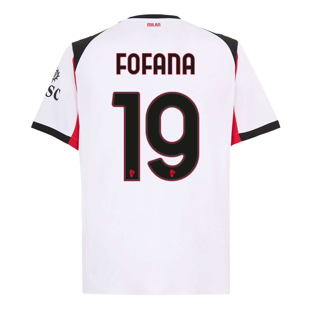 AC Milán venkovní fotbalový dres 2025/26 FOFANA #19