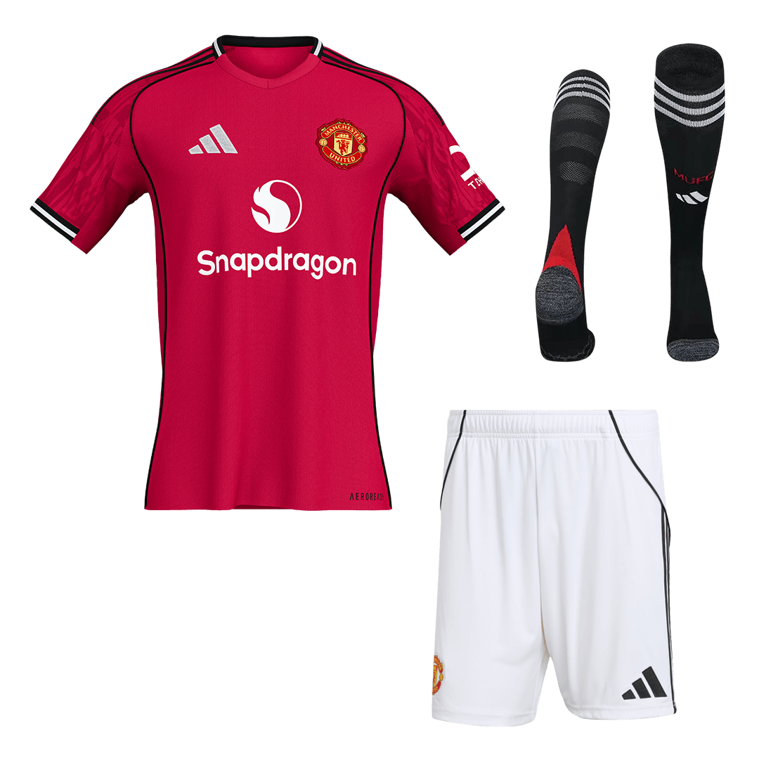 Manchester United domácí kompletní sada 2025/26