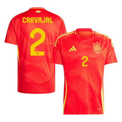 Domácí Fotbalový Dres Spain 2024 CARVAJAL #2