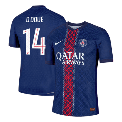 Domácí Fotbalový Dres PSG 25/26 Authentic D.DOUÉ #14