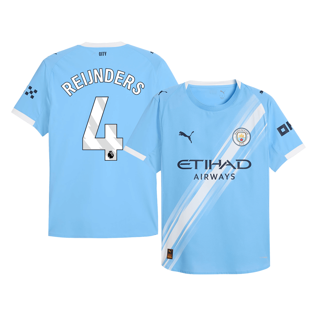 Manchester City domácí dres 2025/26 hráčská verze REIJNDERS #4
