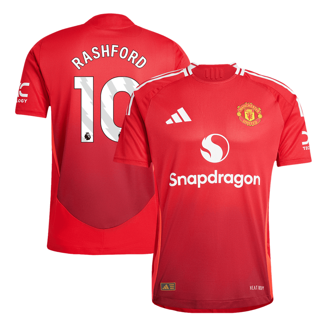 Domácí Fotbalový Dres Manchester United 24/25 Authentic RASHFORD #10