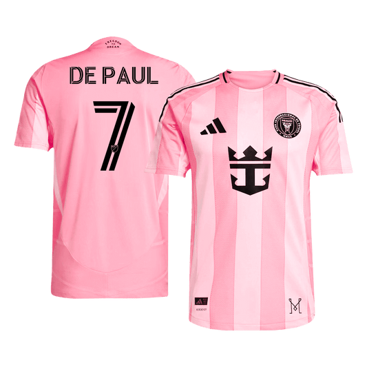 Domácí Fotbalový Dres Inter Miami CF 2025 Authentic DE PAUL #7