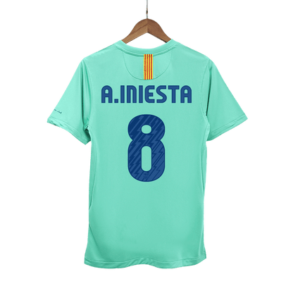 Venkovní Retro Dres Barcelona 2010/11 A.INIESTA #8