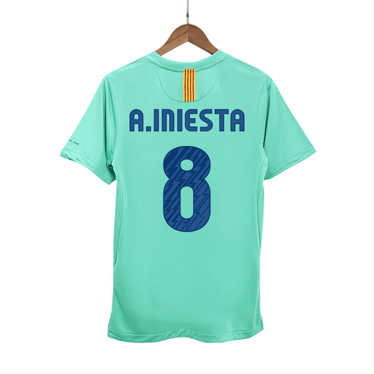 Venkovní Retro Dres Barcelona 2010/11 A.INIESTA #8