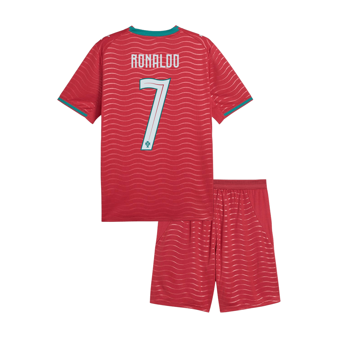 Portugalsko dětská domácí sada dresu MS 2026 RONALDO #7