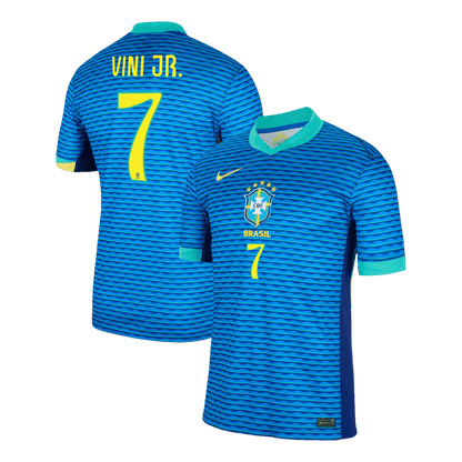 Venkovní Fotbalový Dres Brazil 2024 VINI JR. #7