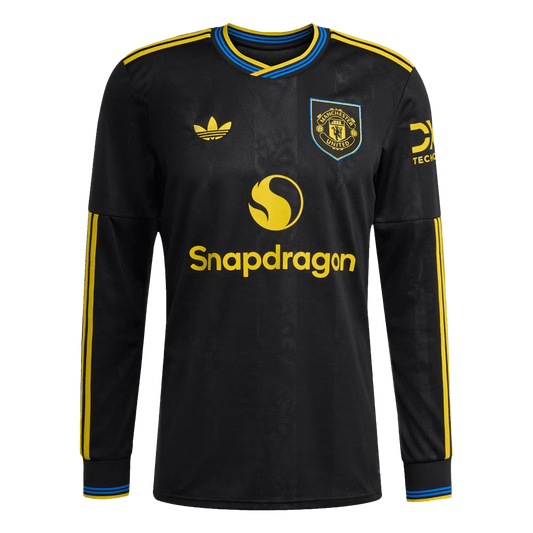 Třetí Fotbalový Dres Manchester United 25/26 Long Sleeve