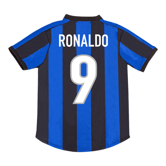 Domácí Retro Dres Inter Milan 1999/00 RONALDO #9