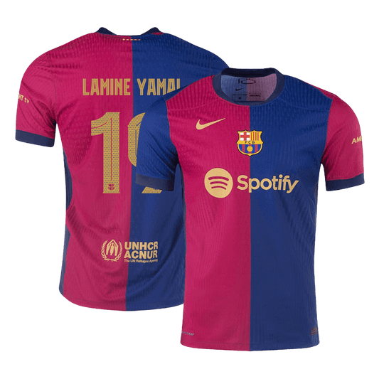 Domácí Fotbalový Dres Barcelona 24/25 Authentic LAMINE YAMAL #19 UCL