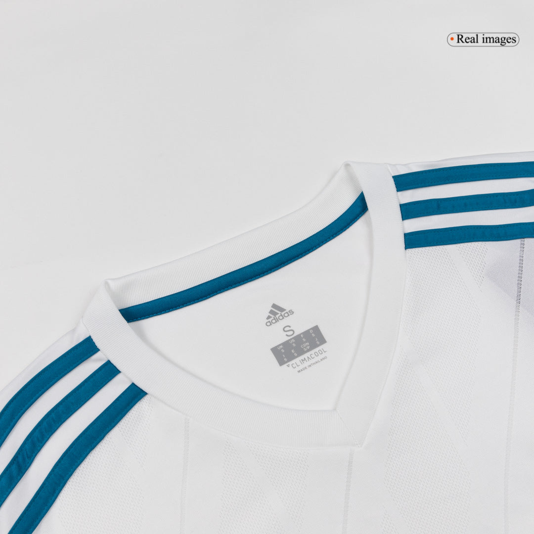 Domácí Retro Dres Real Madrid 2017/18 Retro Long Sleeve SERGIO RAMOS #4