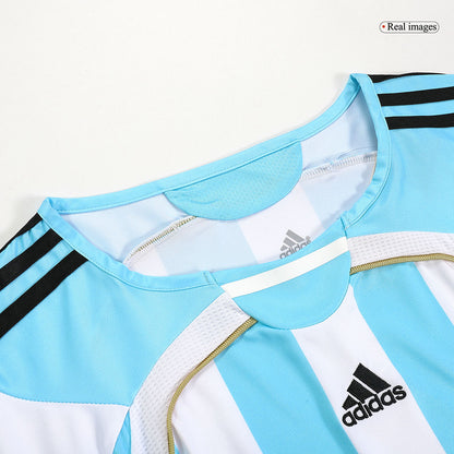 Domácí Retro Dres Argentina 2006 MESSI #19