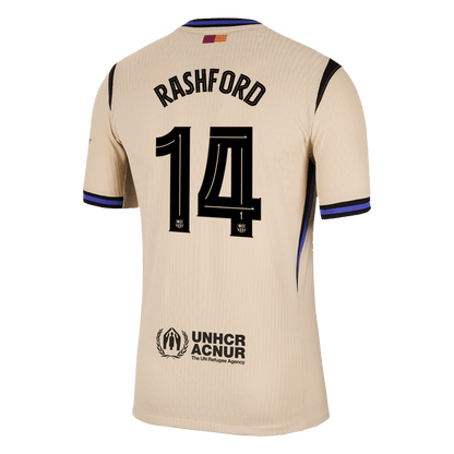 Venkovní Fotbalový Dres Barcelona 25/26 Authentic RASHFORD #14 UCL