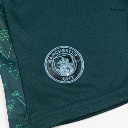 Manchester City dětská čtvrtá sada dresu 2025/26