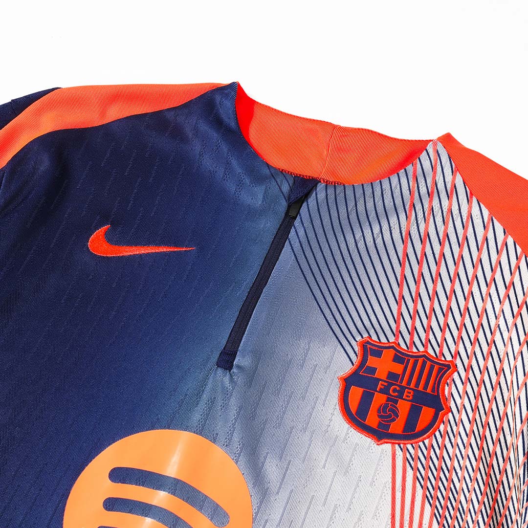 Barcelona dětská sada mikiny 2025/26 černá & oranžová