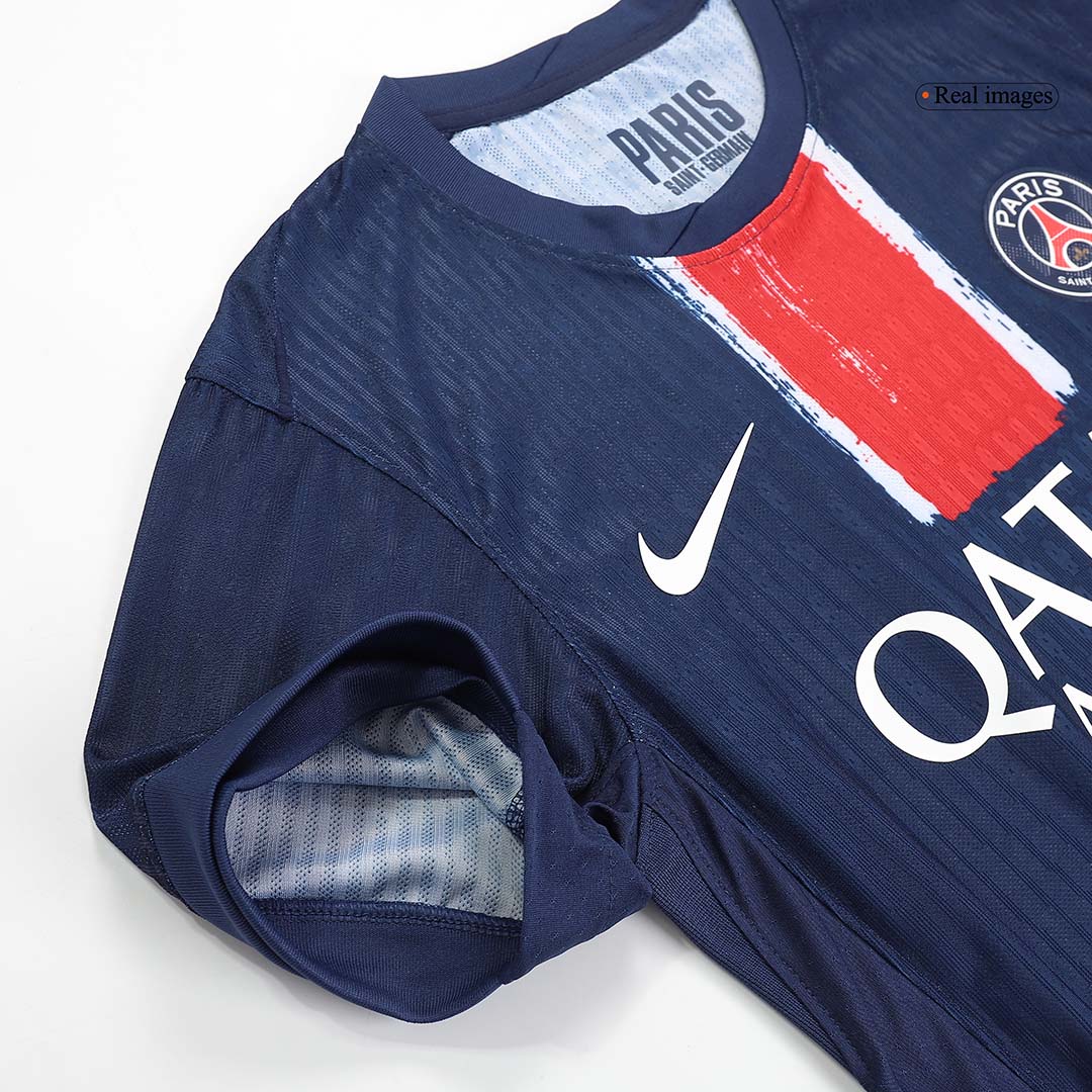 Domácí Fotbalový Dres PSG 24/25 Authentic KVARATSKHELIA #7 UCL