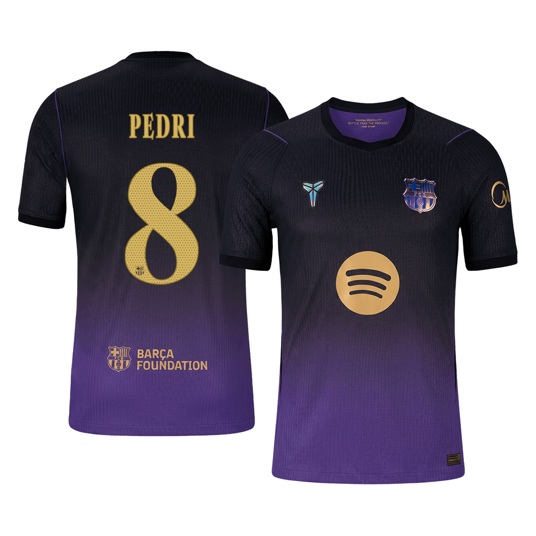 Barcelona venkovní dres 2026/27 hráčská verze PEDRI #8 UCL