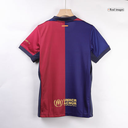 Domácí Fotbalový Dres Barcelona 24/25 LEWANDOWSKI #9