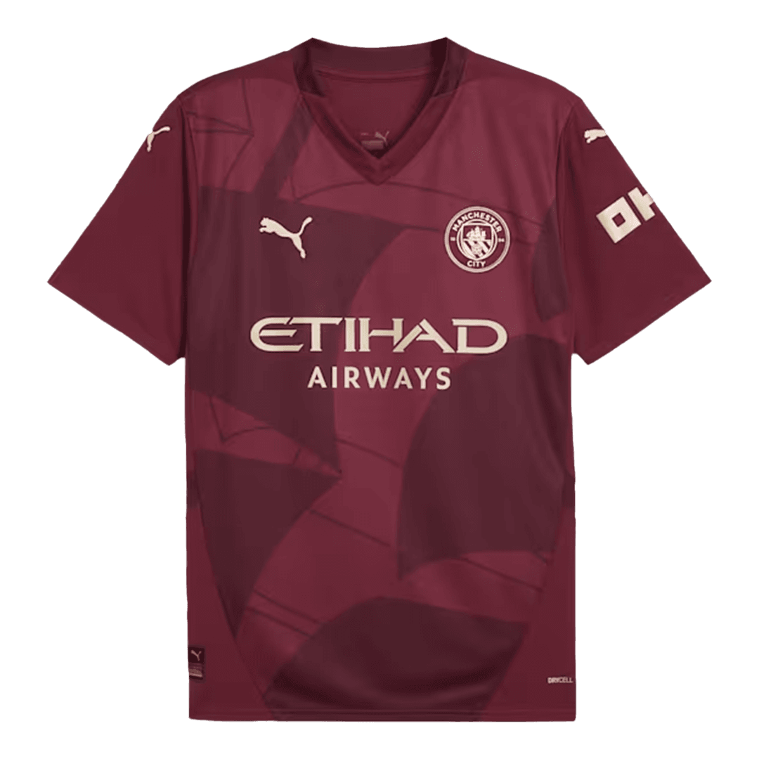 Třetí Fotbalový Dres Manchester City 24/25 HAALAND #9 UCL