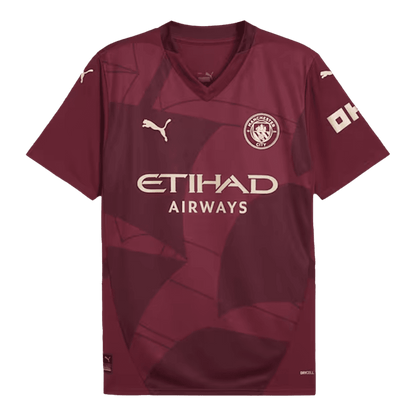 Třetí Fotbalový Dres Manchester City 24/25 HAALAND #9 UCL