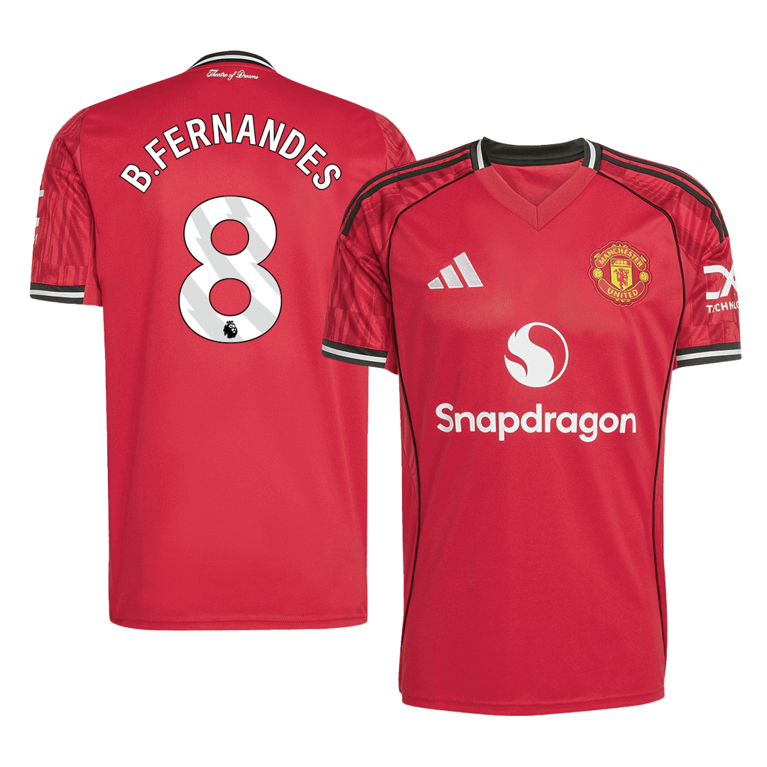 Domácí Fotbalový Dres Manchester United 25/26 B.FERNANDES #8