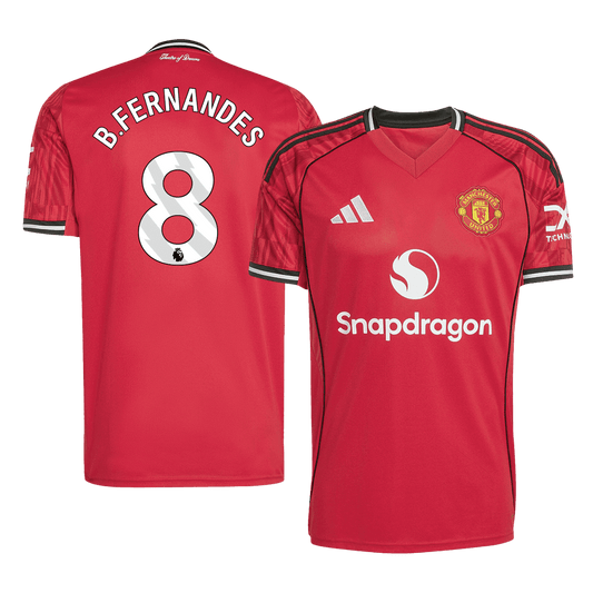 Domácí Fotbalový Dres Manchester United 25/26 B.FERNANDES #8
